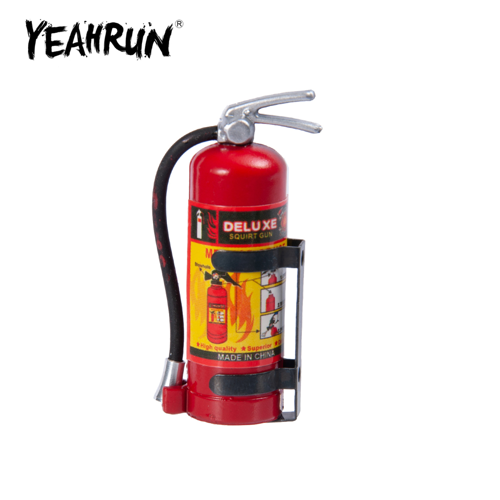 Fire Extinguisher Small - YEAHRUN Mini estintore simulato per Axial