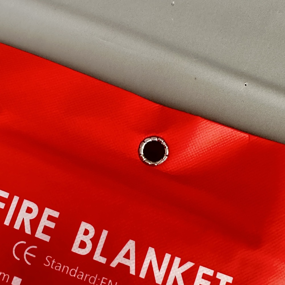 Fire Blanket Kitchen - Coperta antincendio portatile, tessuto di sicurezza