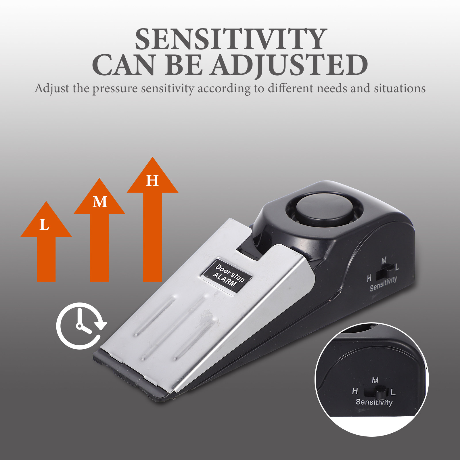 Cuneo di bloccaggio antifurto  - Door Stop Alarm recensione e prezzo