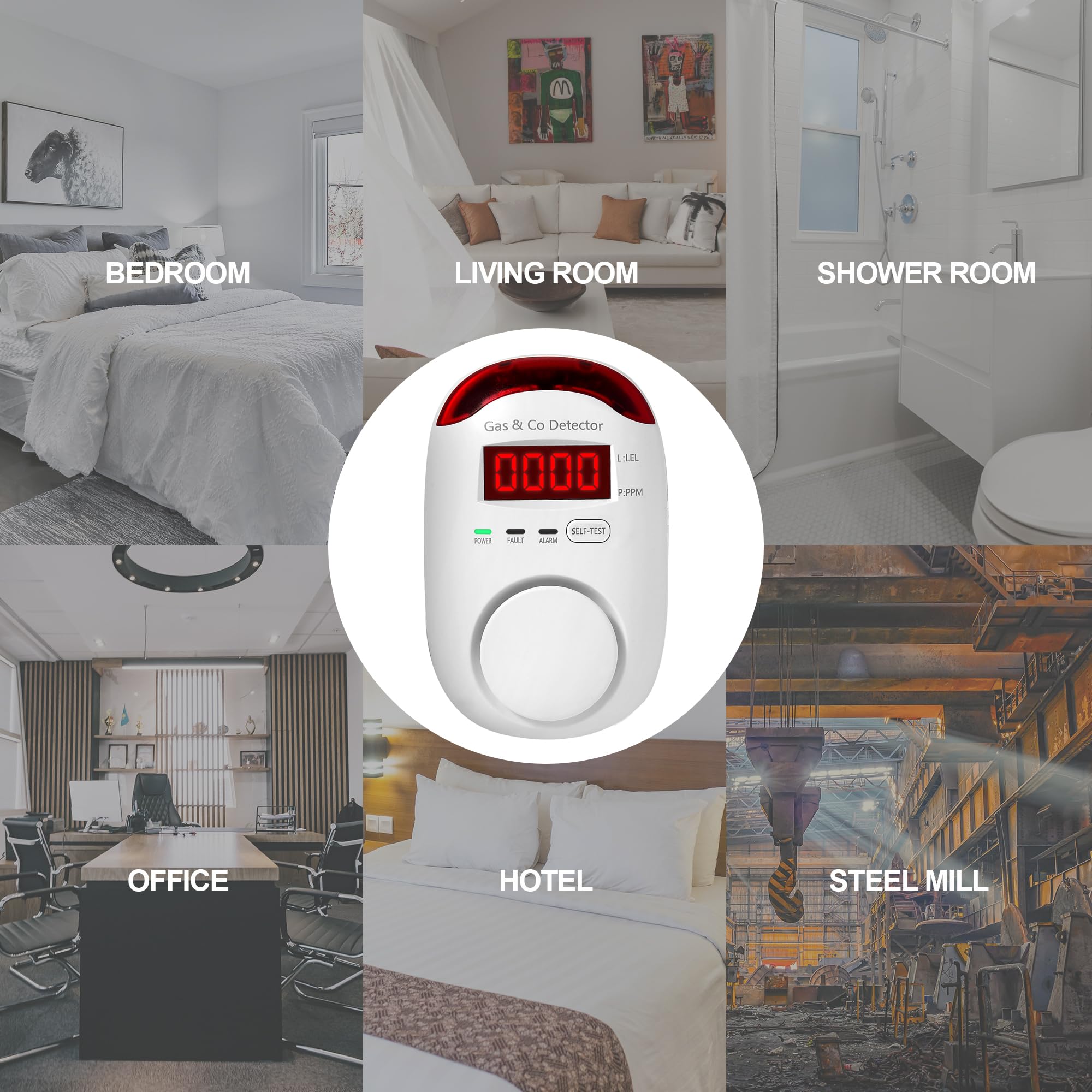 Rilevatore combinato di gas e  - Co Detector Plug recensione e prezzo
