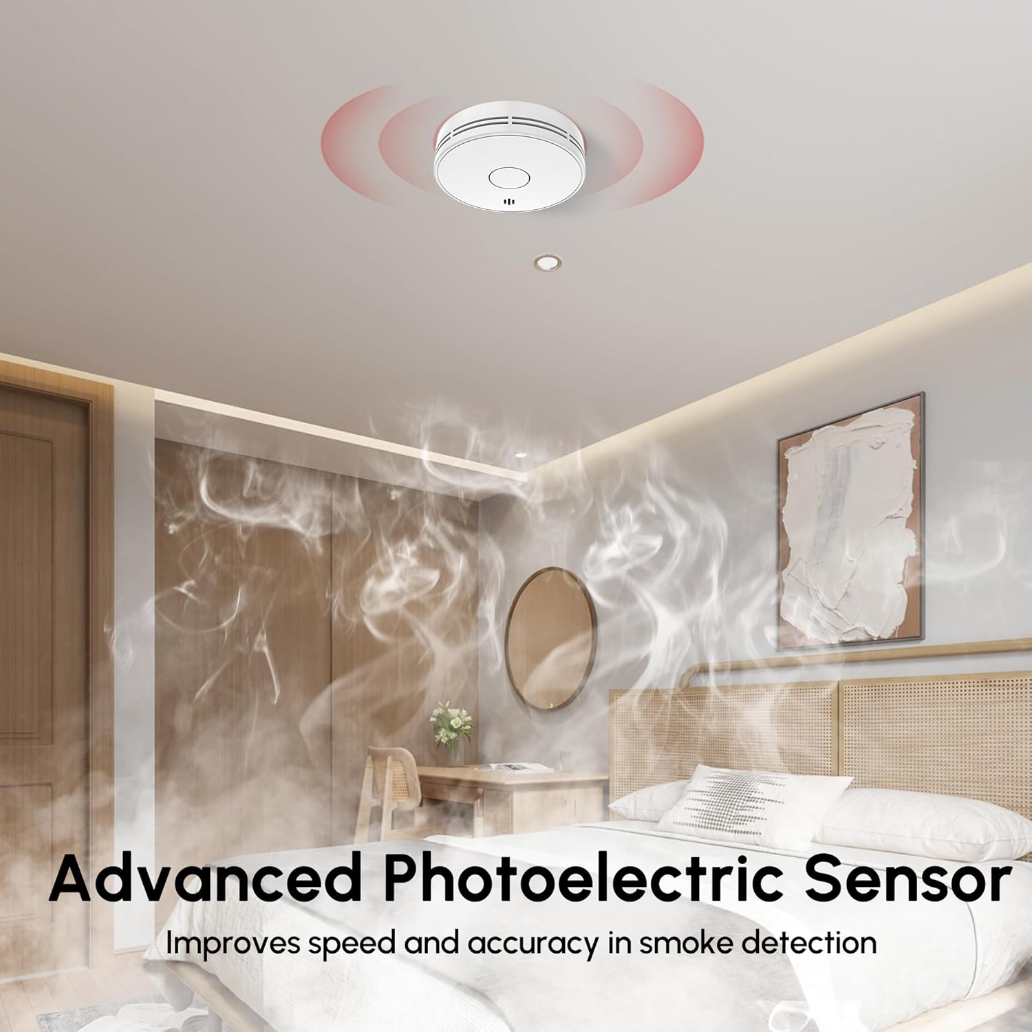 Rilevatore di fumo per la casa - Smoke Detector Interconnected recensione e prezzo